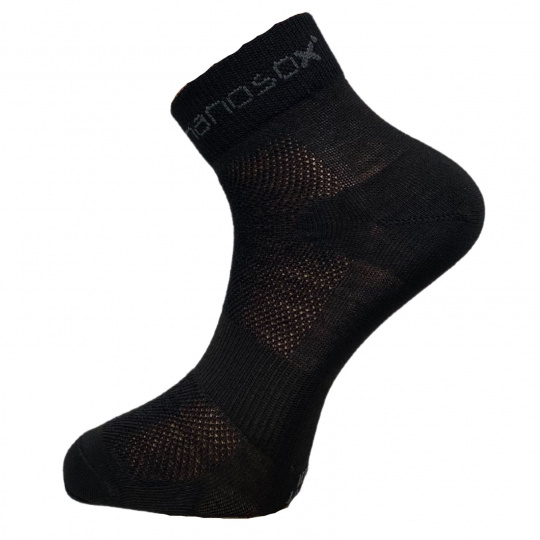 nanosox SPORT CYCLON nogavice .črna+barva